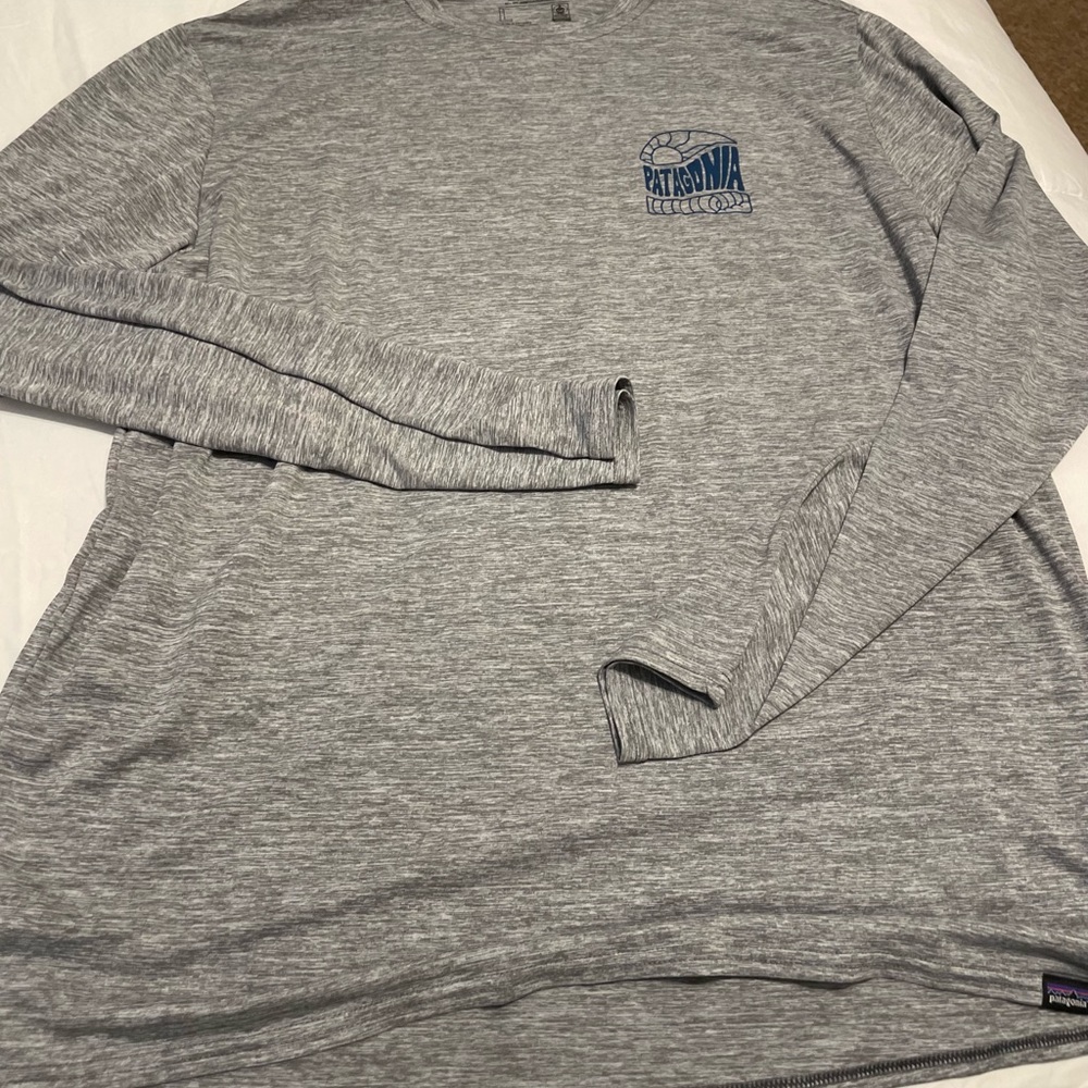 Patagonia Mens Capilene 50+ SPF long sleeve performance shirt